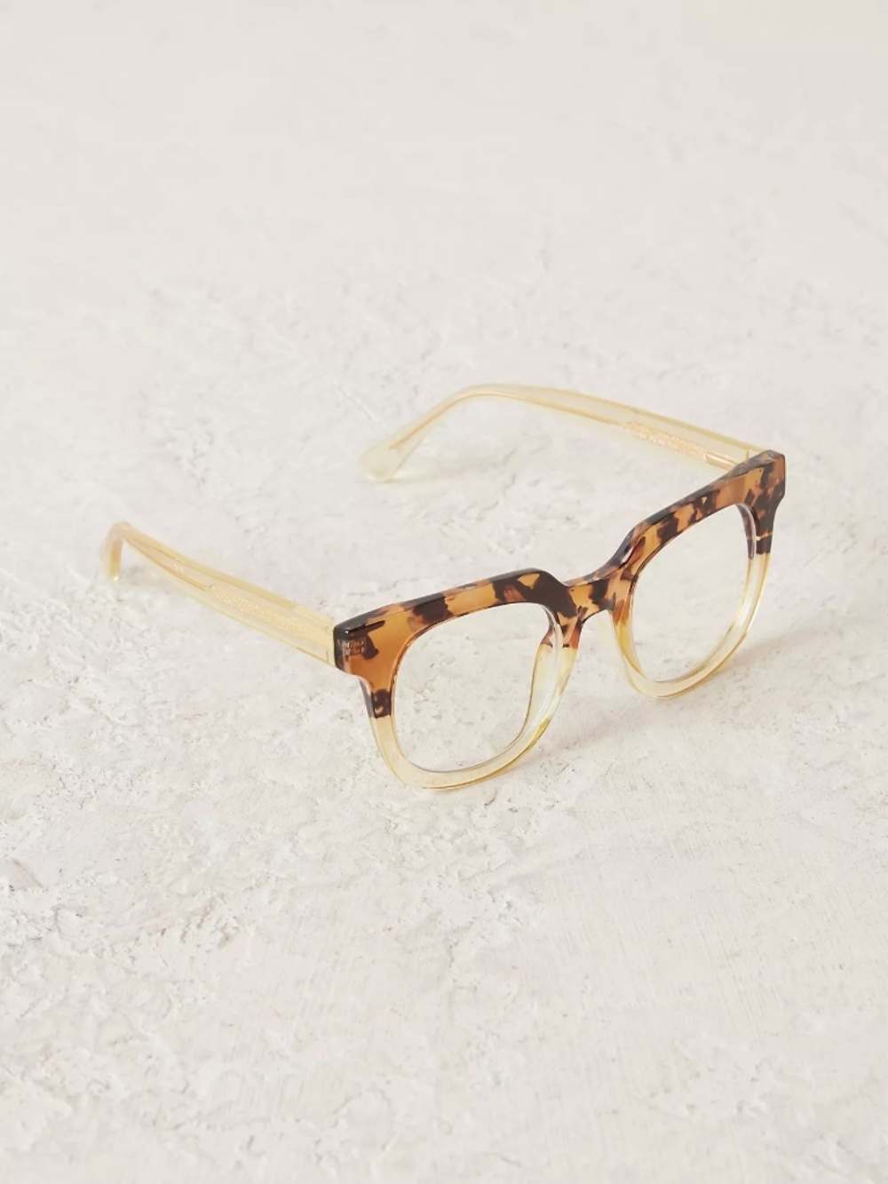 New AnthropologieTortoise Yellow Peepers blue light filter readers‎ +1.00